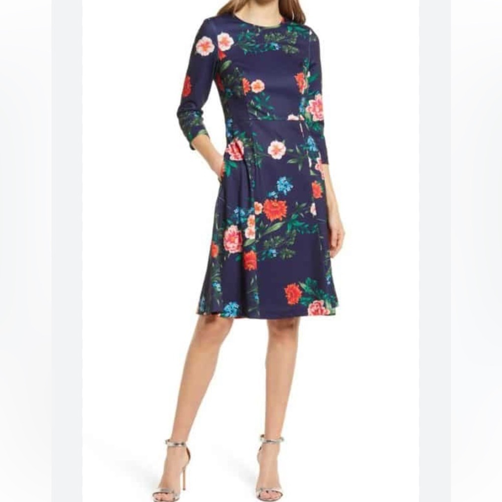 Eliza J floral dress size 6